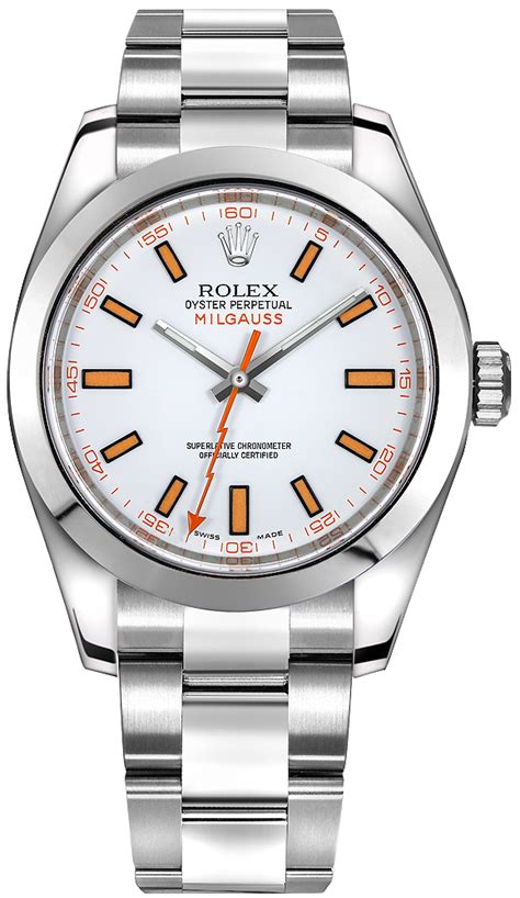 rolex chronograph antimagnetic automatic watch price|rolex milgauss 116400.